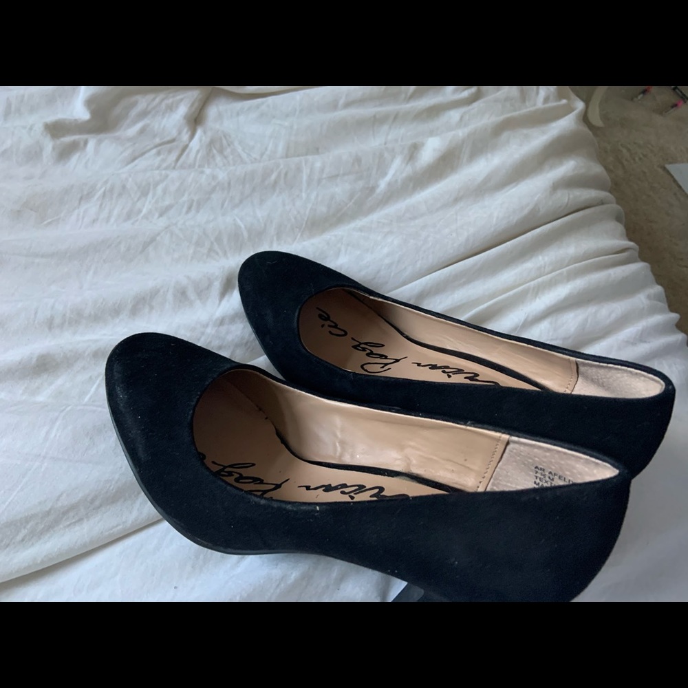 black heels